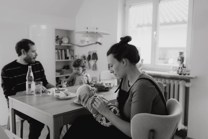 dokumentarische Familienfotos